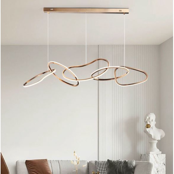 Đèn thả MONSKY COBER 5 vòng kiểu dáng độc đáo trang trí nội thất hiện đại [ẢNH THẬT 100%].