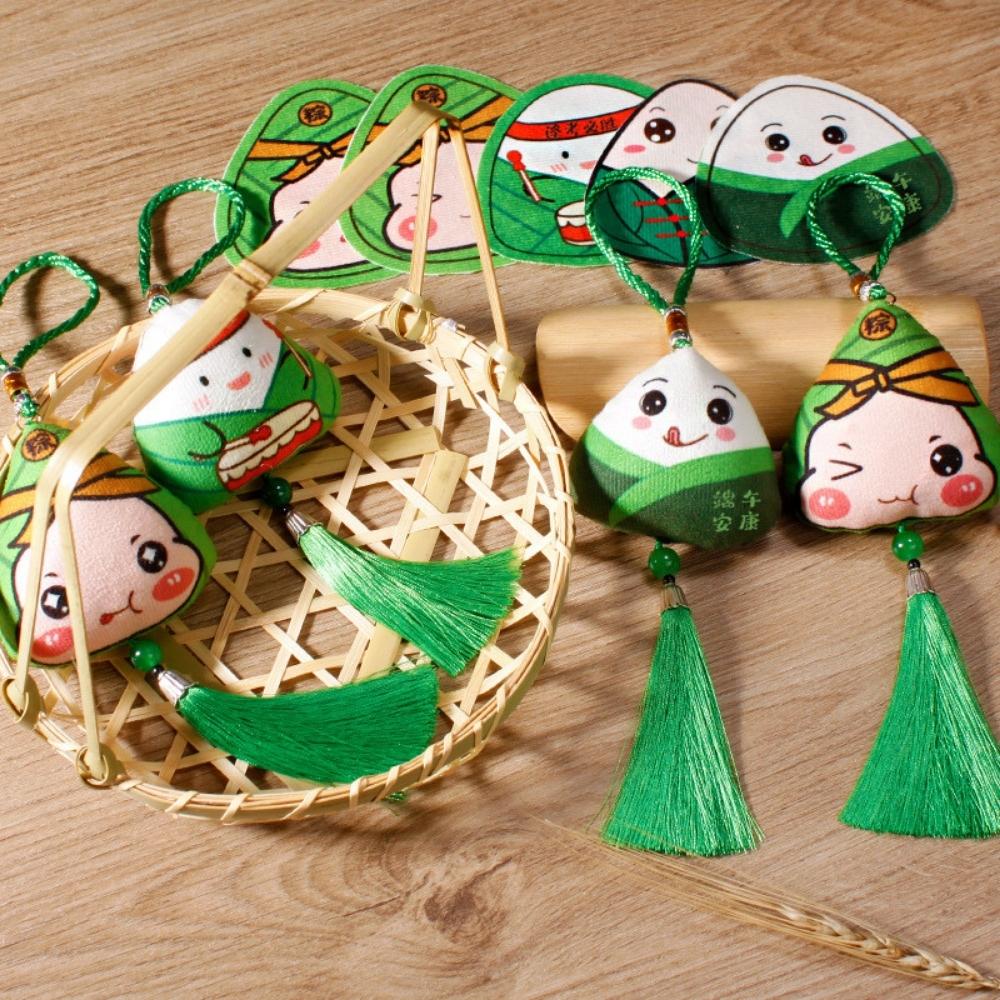 SET DIY TÚI THƠM HÌNH BÁNH Ú XANH MƯỚT NHIỀU BIỂU CẢM SINH ĐỘNG MAY MẮN