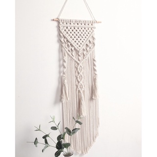 Mành treo tường trang trí Macrame handmade. ( tặng kèm đinh treo)
