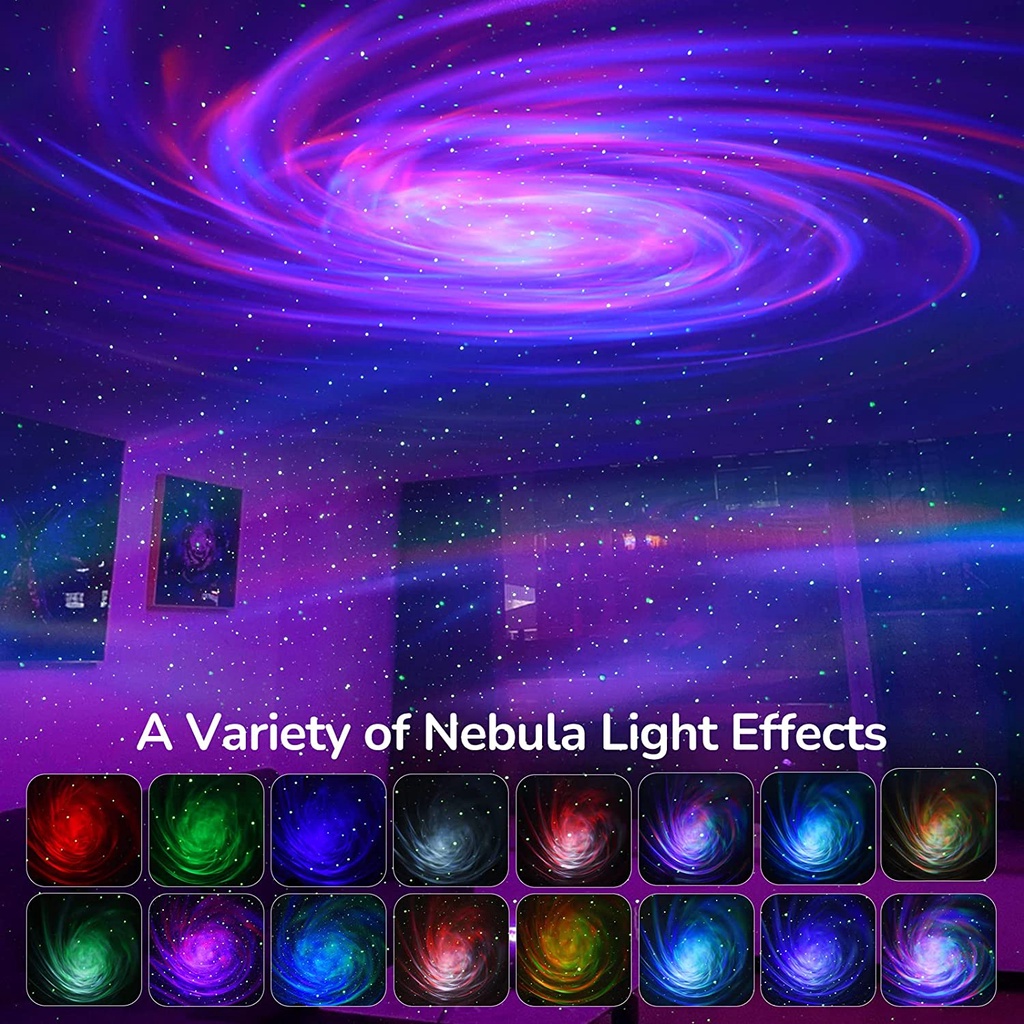 Loa Bluetooth Laser Hình Galaxy 3 Trong 1