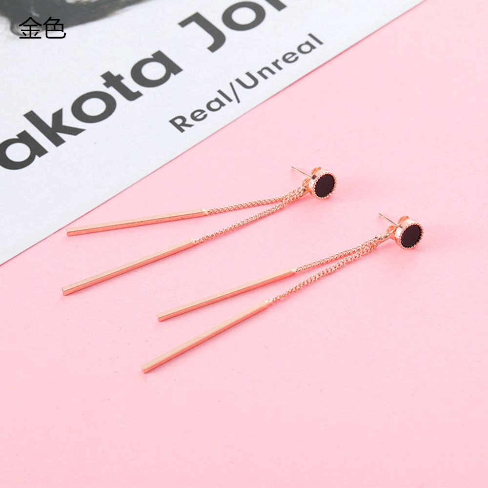 Bông tai dáng dài phong cách Hàn Quốc thời trang cho nữ