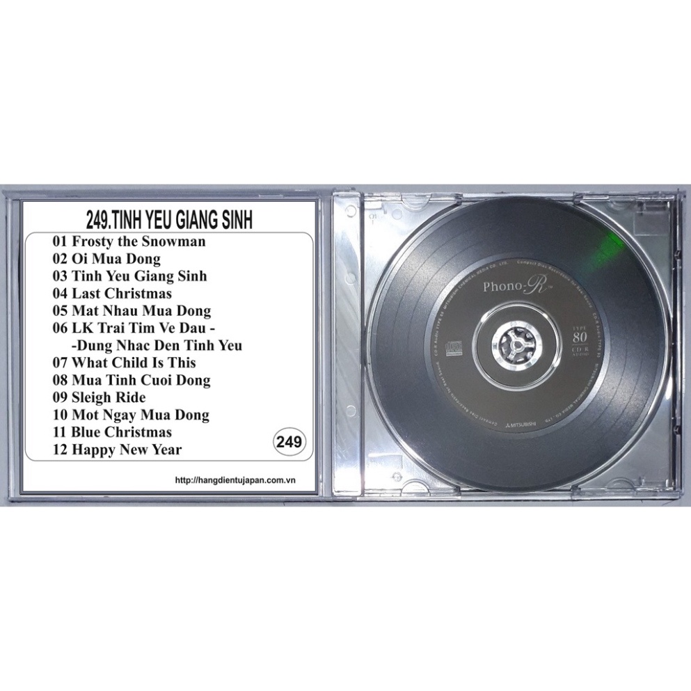 Bộ 4 CD nhạc Noel hải ngoại ( 249 - 252 )