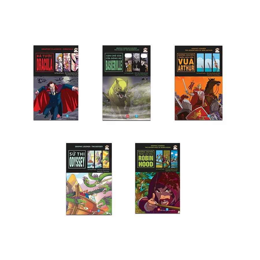 Sách - Graphic Novels - 5 cuốn