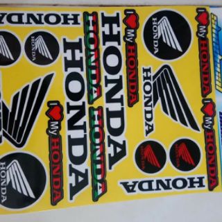 tem tấm logo honda