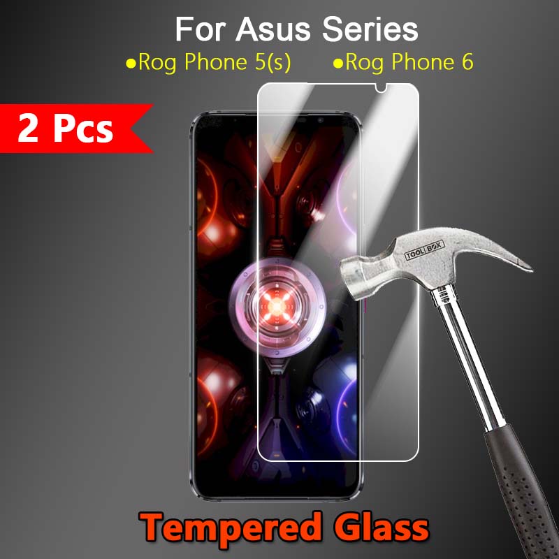 1 / 2 / 3 / 5 Kính Cường Lực 2.5D 9H Siêu Mỏng Cho Asus Rog Phone 5 5S 6 Pro ZS673KS