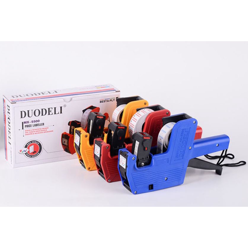 Máy bấm giá tiền, máy in giá tiền, tay cầm chắc chắn, lực bấm chính xác, không gây mỏi tay, giao màu ngẫu nhiên