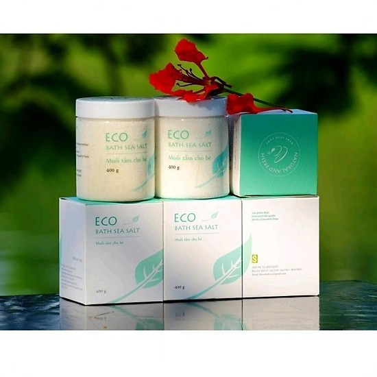 Muối tắm bé thảo dược ECO 400gr