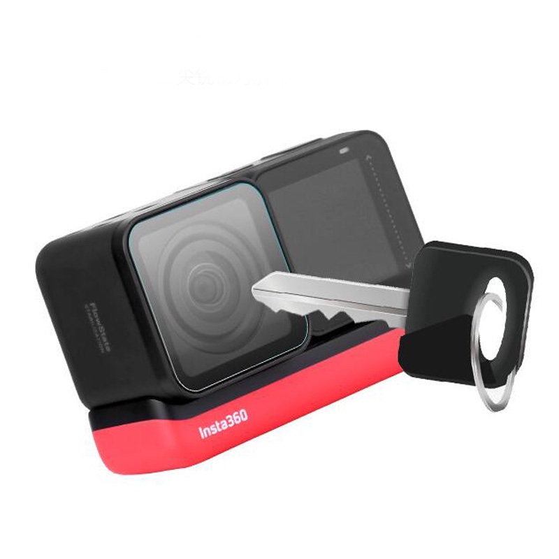 Kính cường lực cứng bảo vệ màn hình máy ảnh Insta360 One R/RS Twin 1-Inch edition 4K