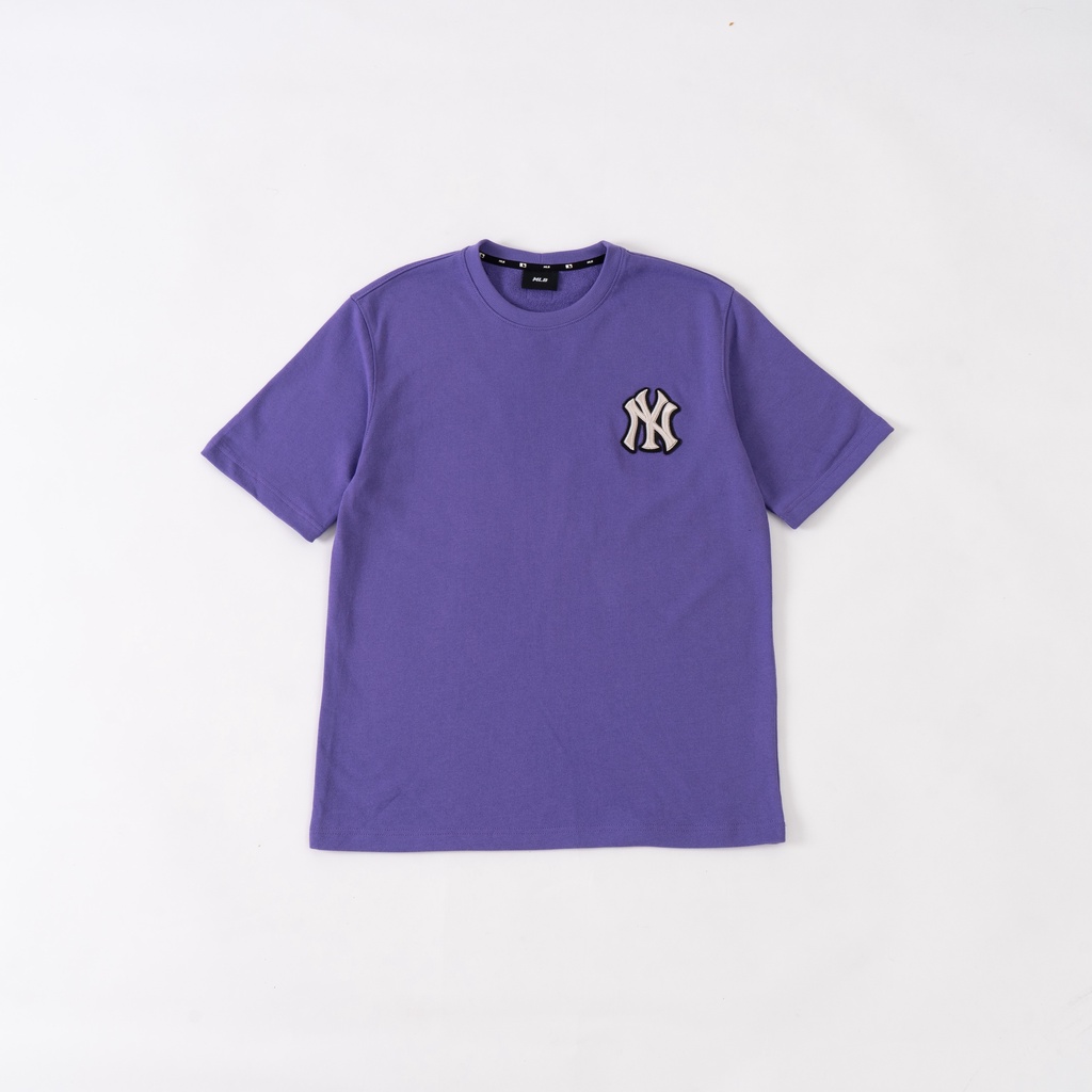 Áo Phông Ngắn Tay MLB Logo Embroided