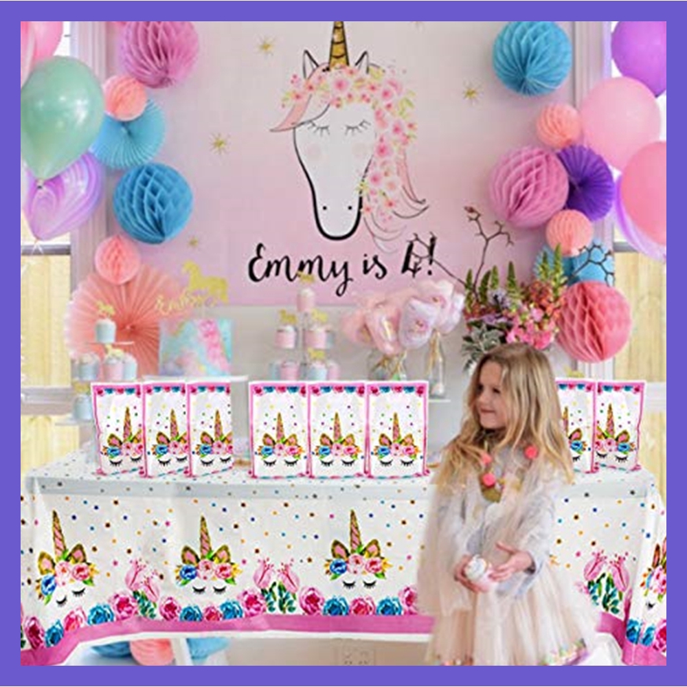 Bộ khăn trải bàn 40 món hình kì lân dễ thương