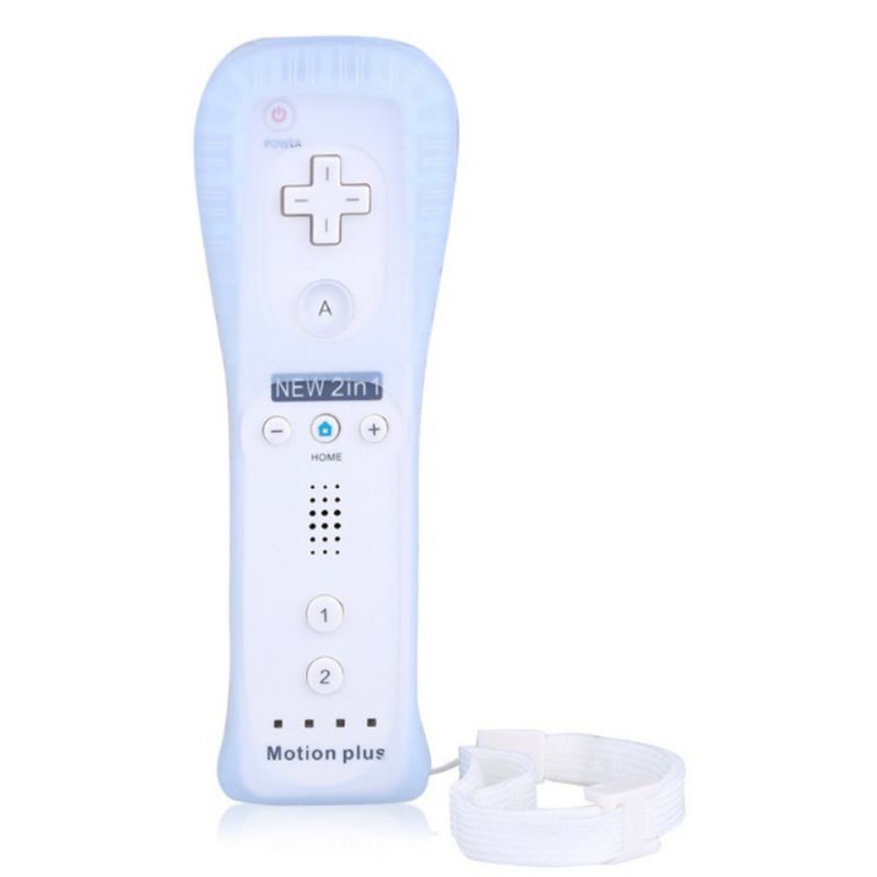 Tay cầm điều khiển chơi game tích hợp Motion Plus không dây cho Wii chất lượng cao