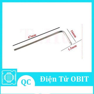 Cây lục giác mở ốc ( lục lăng ) Lục lăng chữ L 1.5mm