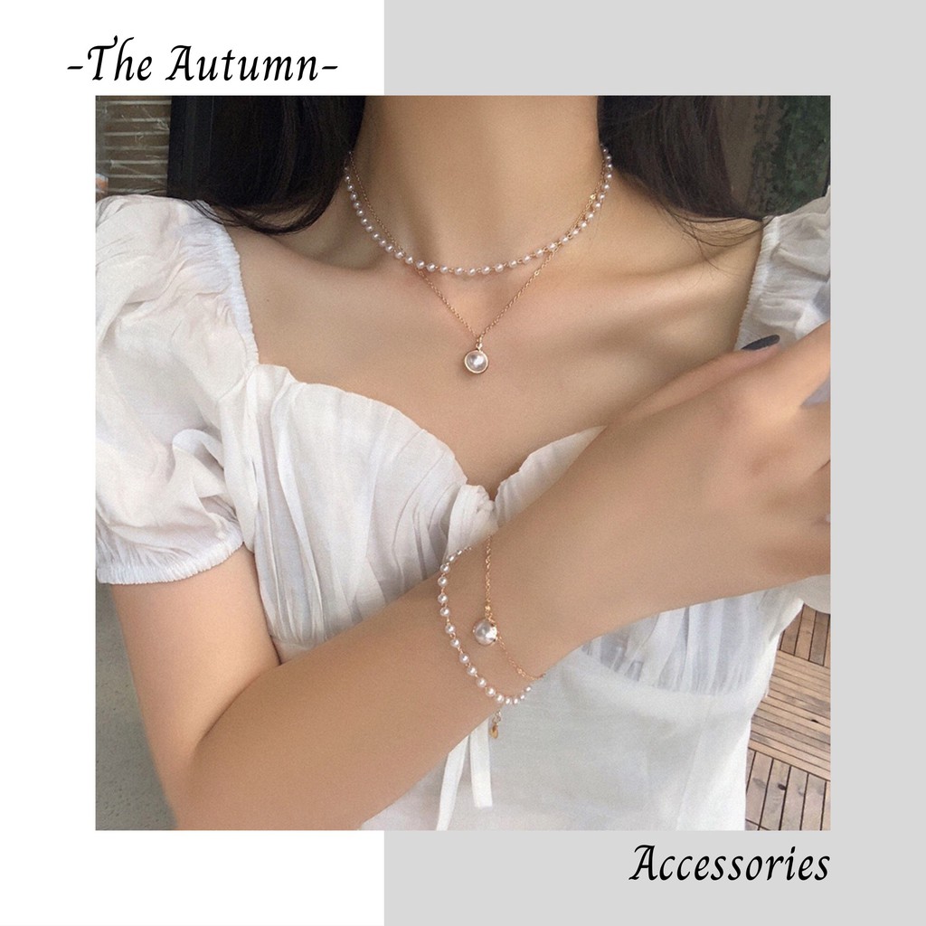 COMBO ngọc trai nhân tạo The Autumn Accessories - CB05