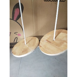 Đĩa bay gỗ, xích đu gỗ
