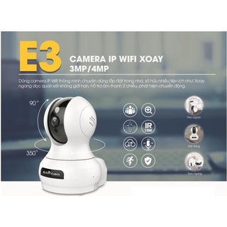 Camera wifi ebitcam e3 hd 2mp - combo thẻ 32gb/64gb/128gb và chân đế camera