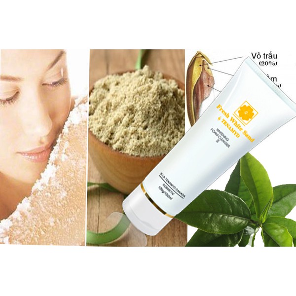 Sữa rửa mặt trắng da Tenamyd Canada, dòng Fresh White Sand 120g | BigBuy360 - bigbuy360.vn