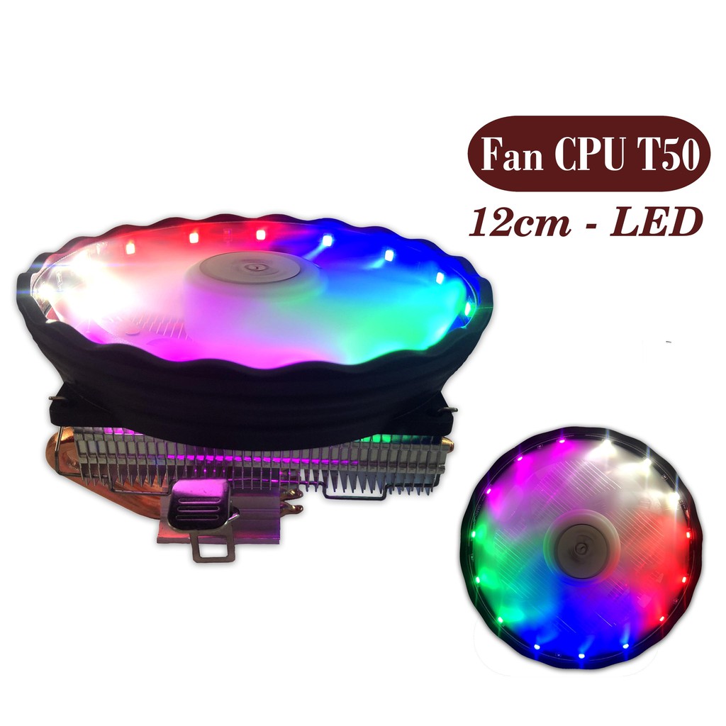 Fan CPU VSP T50-4U- 12cm LED