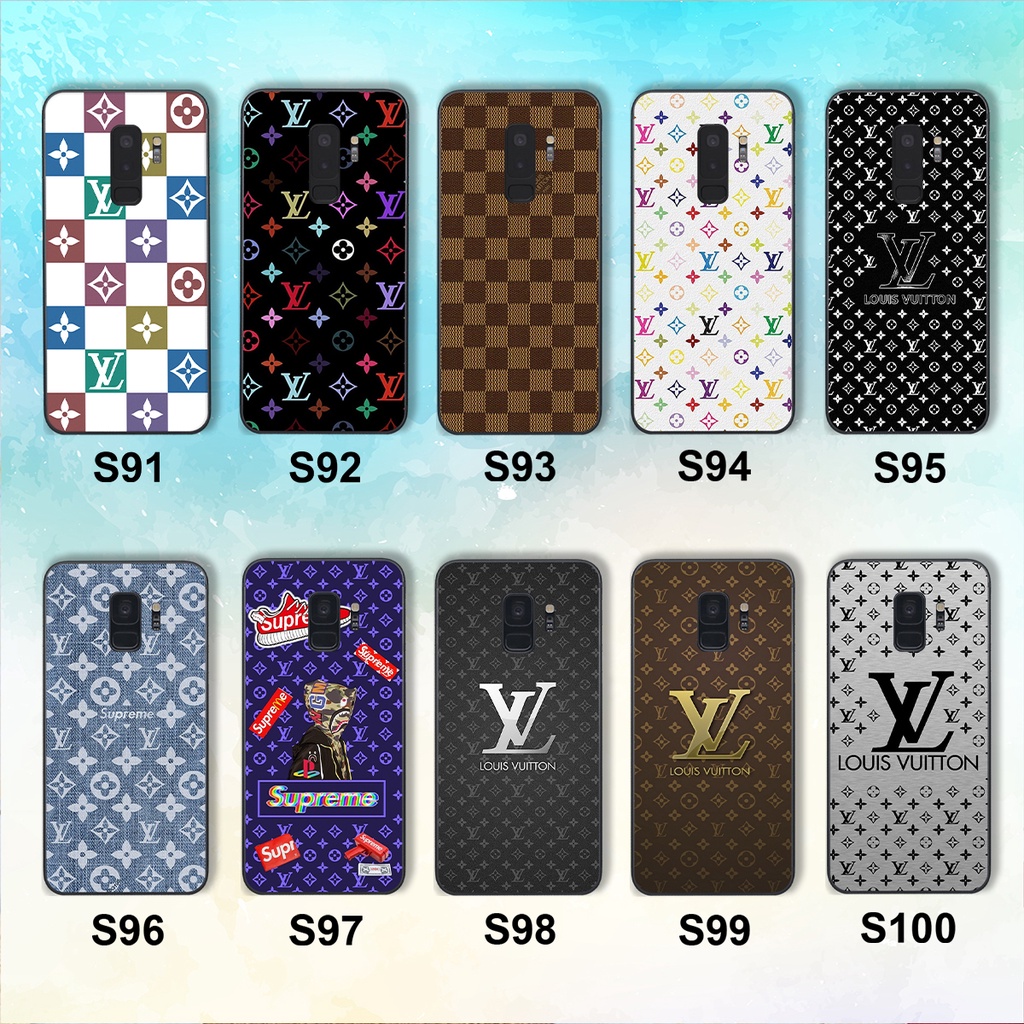 ⚡MỚI⚡Ốp lưng Samsung Galaxy S9 - S9 Plus  in hình nhãn hiệu sang trọng