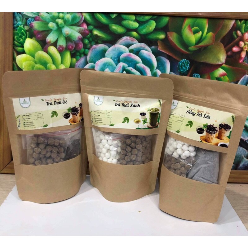 Nguyên liệu Trà Thái xanh matcha, trà Thái đỏ, hồng trà sữa Đài Loan nấu 8-10 cốc | BigBuy360 - bigbuy360.vn