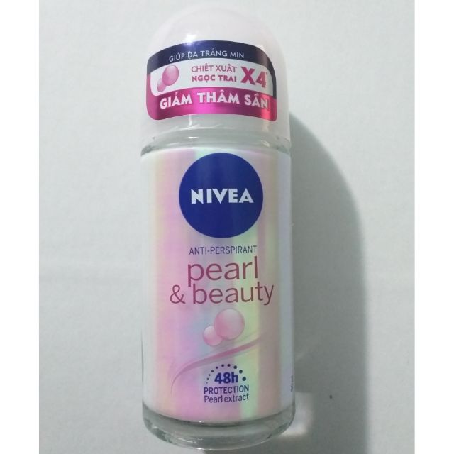 (Hàng cty date bao xa)Lăn NIVEA Ngọc trai 50ml