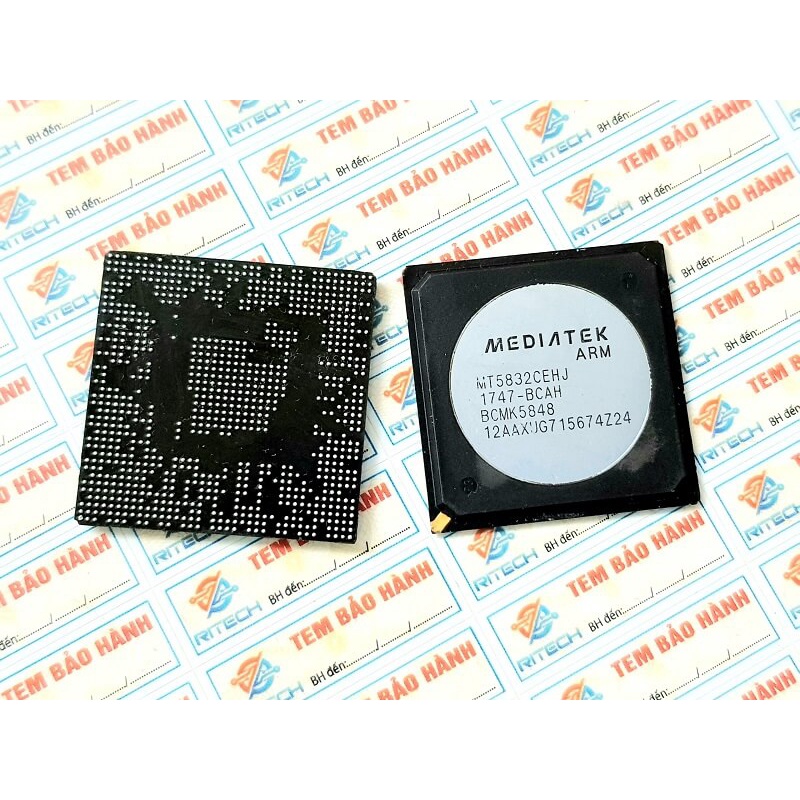 Chip BGA MT5832CEHJ của Mediatek chân gầm (tháo máy)