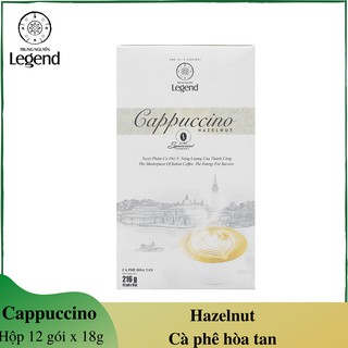 [Trung Nguyên] Cà phê G7 Cappuccino hương Hazenut - Hộp 12 gói - Cà phê Trung Nguyên G7 - Cà phê Hòa tan