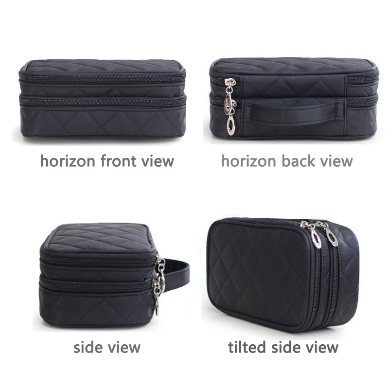 Túi Đựng Đồ Trang Điểm Hai Lớp Sức Chứa Lớn Chống Thấm Nước