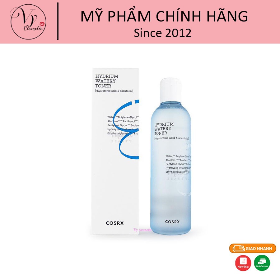 Nước dưỡng da cấp ẩm COSRX Hydrium Watery Toner 150ml