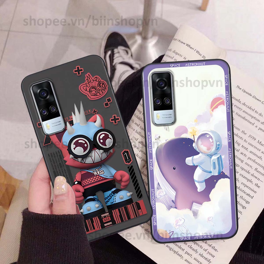 Ốp Vivo Y51 2020 phi hành gia vũ trụ space.x siêu đẹp, thời trang