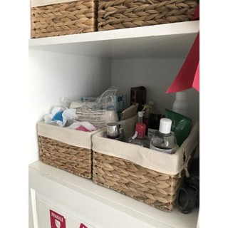 Giỏ đựng đồ có vải lót