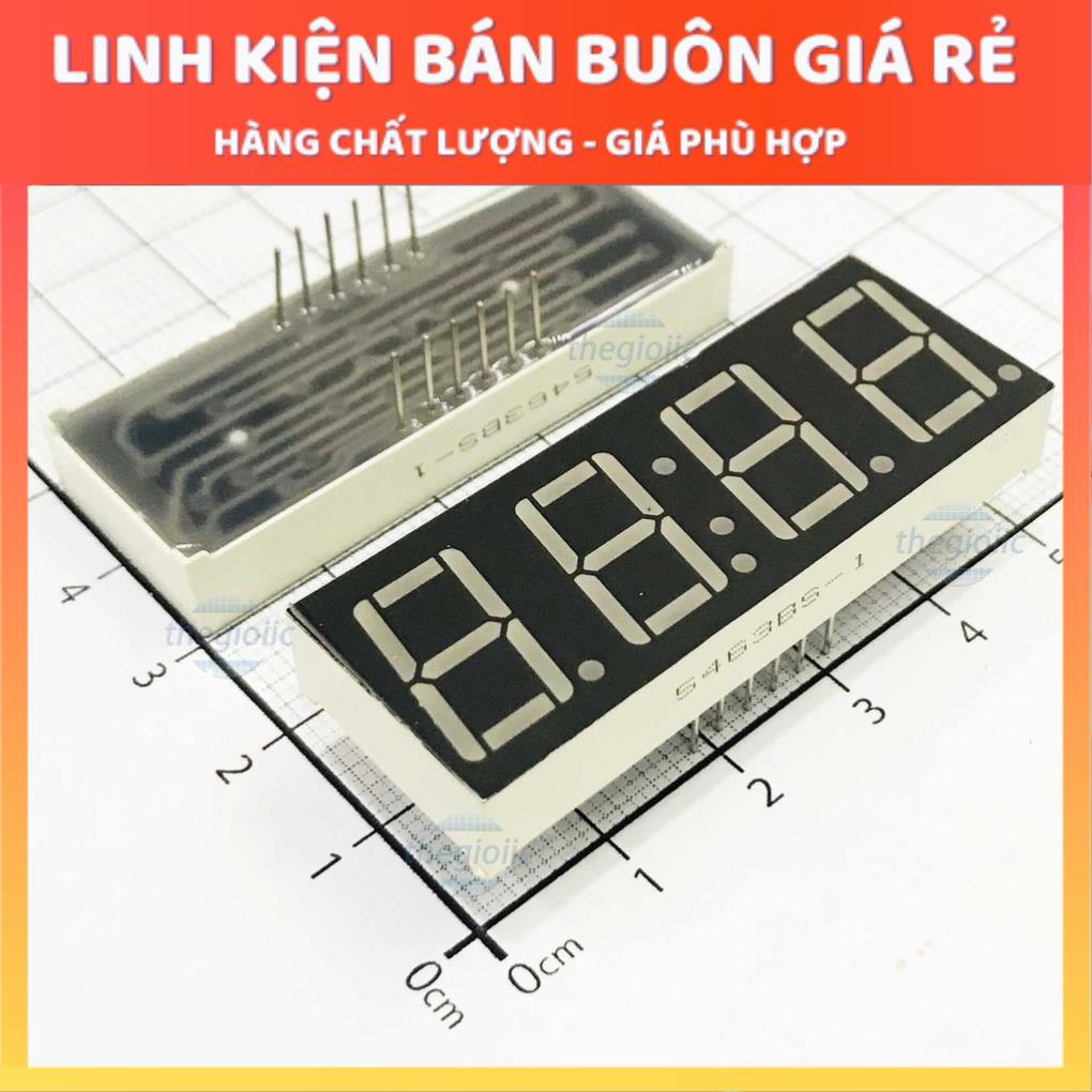 Led 7 0.56 Anot, Katot 1-4 Số Sáng Đỏ