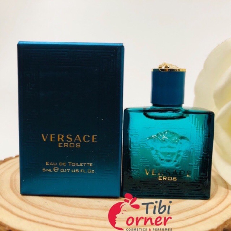 [Bill Mỹ][Tặng Kèm Quà]Nước Hoa Mini Nam Chính Hãng Versace Eros for Men EDT 5ml | Thế Giới Skin Care