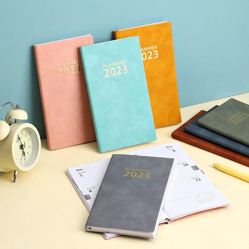 PEWANY Sổ Tay Agenda Khổ A6 Bản Tiếng Anh Dùng Làm Quà Tặng Cho Học Sinh