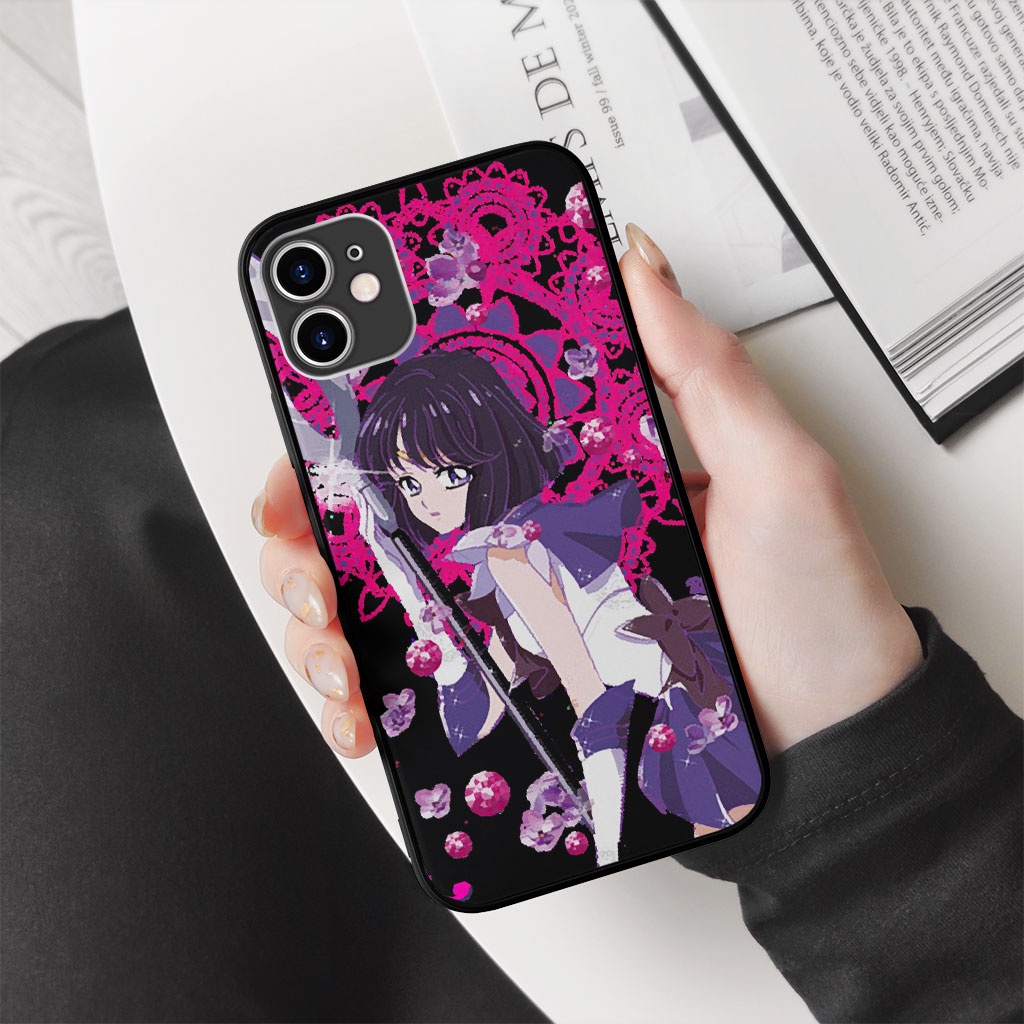 Ốp lưng anime thủy thủ sao thổ xinh đẹp cho IPHONE và SAMSUNG  MANGA00731