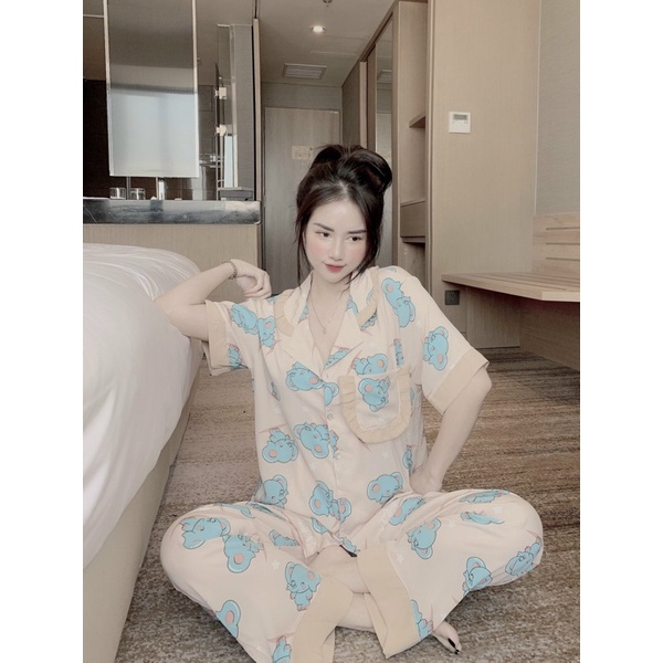 đồ mặc nhà pijama mango bigsize 60kg đến 85kg kèm video thật