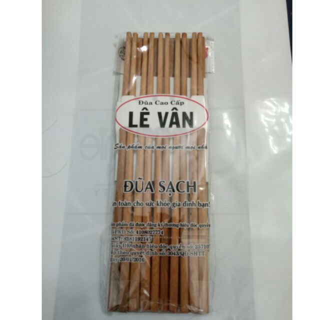 1 Bó đũa ăn cao cấp sạch 10 đôi