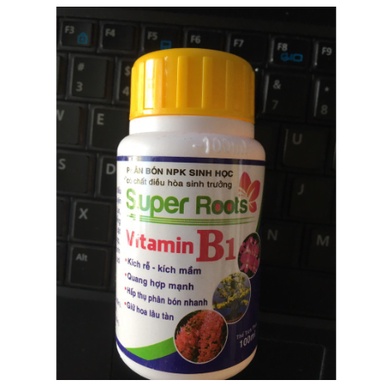 Phân bón NPK sinh học Super Roots Vitamin B1 (100ml)