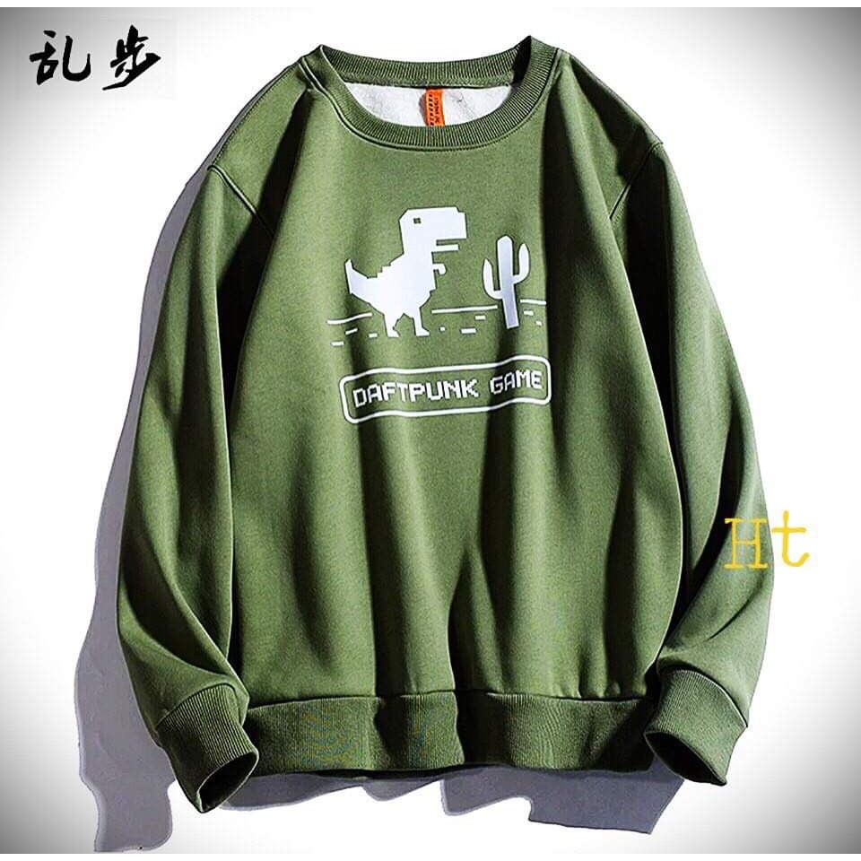 Áo hoodie 5d khủng long Punk HTH1120 | BigBuy360 - bigbuy360.vn