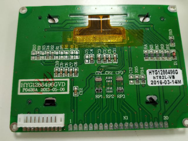 màn hình GLCD 128x64 chip ST7565/ SPI