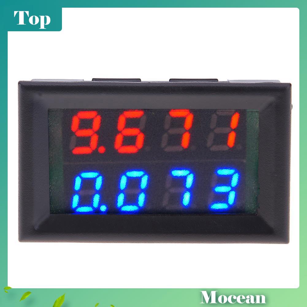 Đồng hồ đo điện áp kỹ thuật số 4 chữ số 0-100V 0-10A