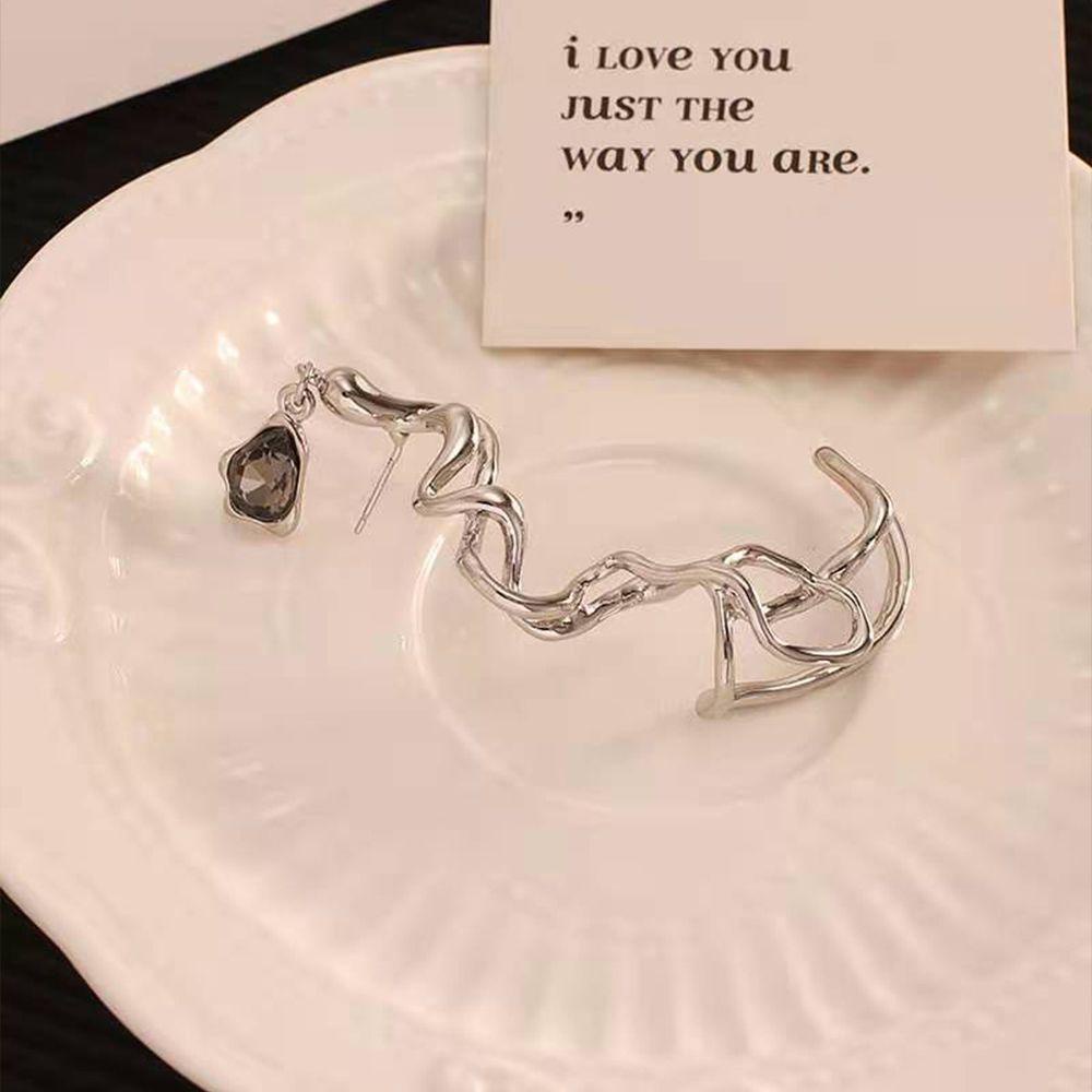 Bông Tai Dạng Kẹp Y2K Thời Trang Dễ Phối Đồ Cho Nữ|Khuyên Tai Hợp Kim Phong Cách Vintage