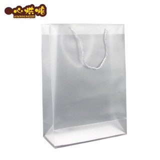 ♥ ♥Túi Xách Mua Sắm/Trang Sức Bằng Nhựa PVC Trong Suốt Đục Lỗ Thân Thiện Với Môi Trường