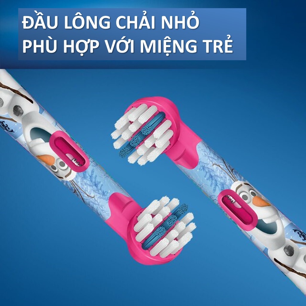 Đầu bàn chải trẻ em Oral B thay thế chính hãng (Disney, Starwar,...) cho trẻ em, bé gái từ 3 tuổi