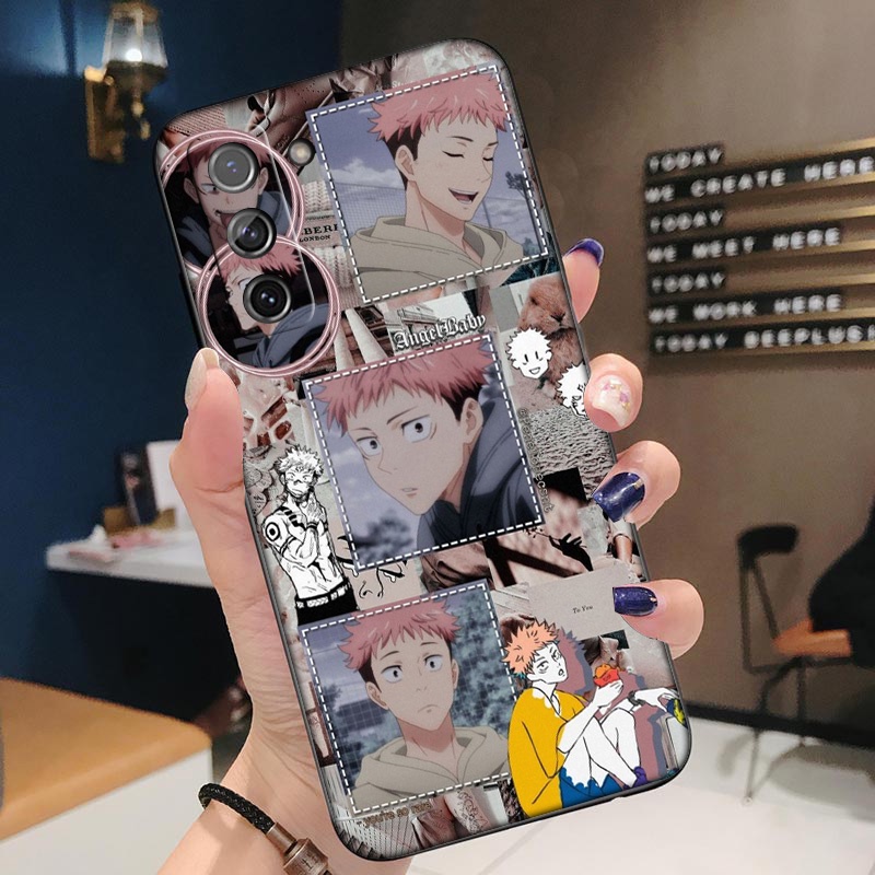 Ốp Điện Thoại Mềm Hình Anime Cho Samsung Galaxy J730 J7 J6 J4 J5 J2 Prime Core Pro J4+ J6+ J8 2018 VX159 Jujutsu Kaisen Yuji Itadori