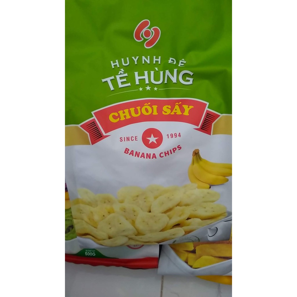 Trái cây, củ quả sấy khô Huynh Đệ Tề Hùng gói 500g