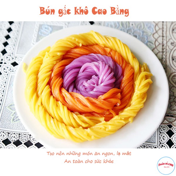 Bún Gấc Cao Bằng( nông sản sạch AThai) 500g - 00010