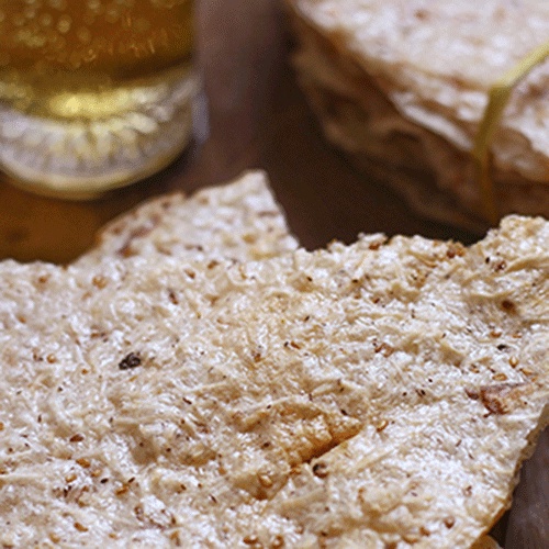 Bánh Tráng Nước Dừa Tam Quan Bình Định - Bánh đa dừa, đường kính 33cm, nặng khoảng 1,1kg