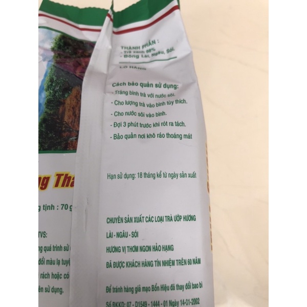 Trà hồng thái túi 70g