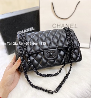 [ẢNH THẬT] - Túi classic size 26 full đen