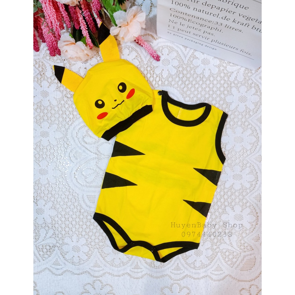 (Được lựa mẫu) Bodysuit cho Bé - Body chip hình thú CAO CẤP hình thú dễ thương